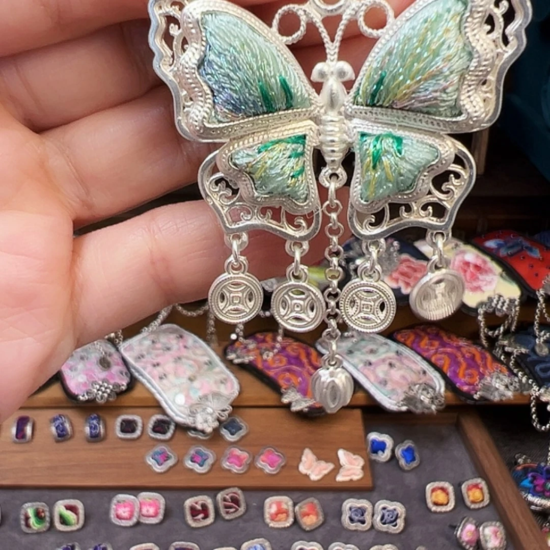 织绣手工刺绣工艺品