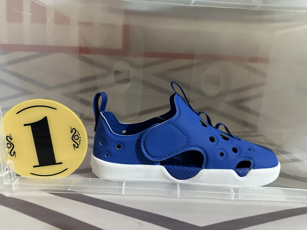 【01号鞋子】四代飞机鞋蓝色童鞋