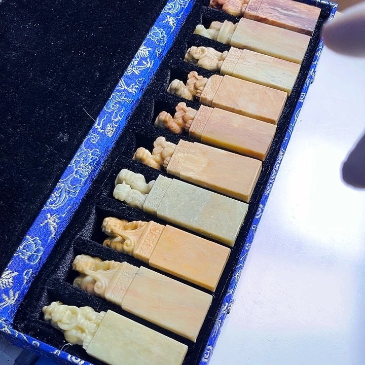 青田石印石三**刻今天我也很