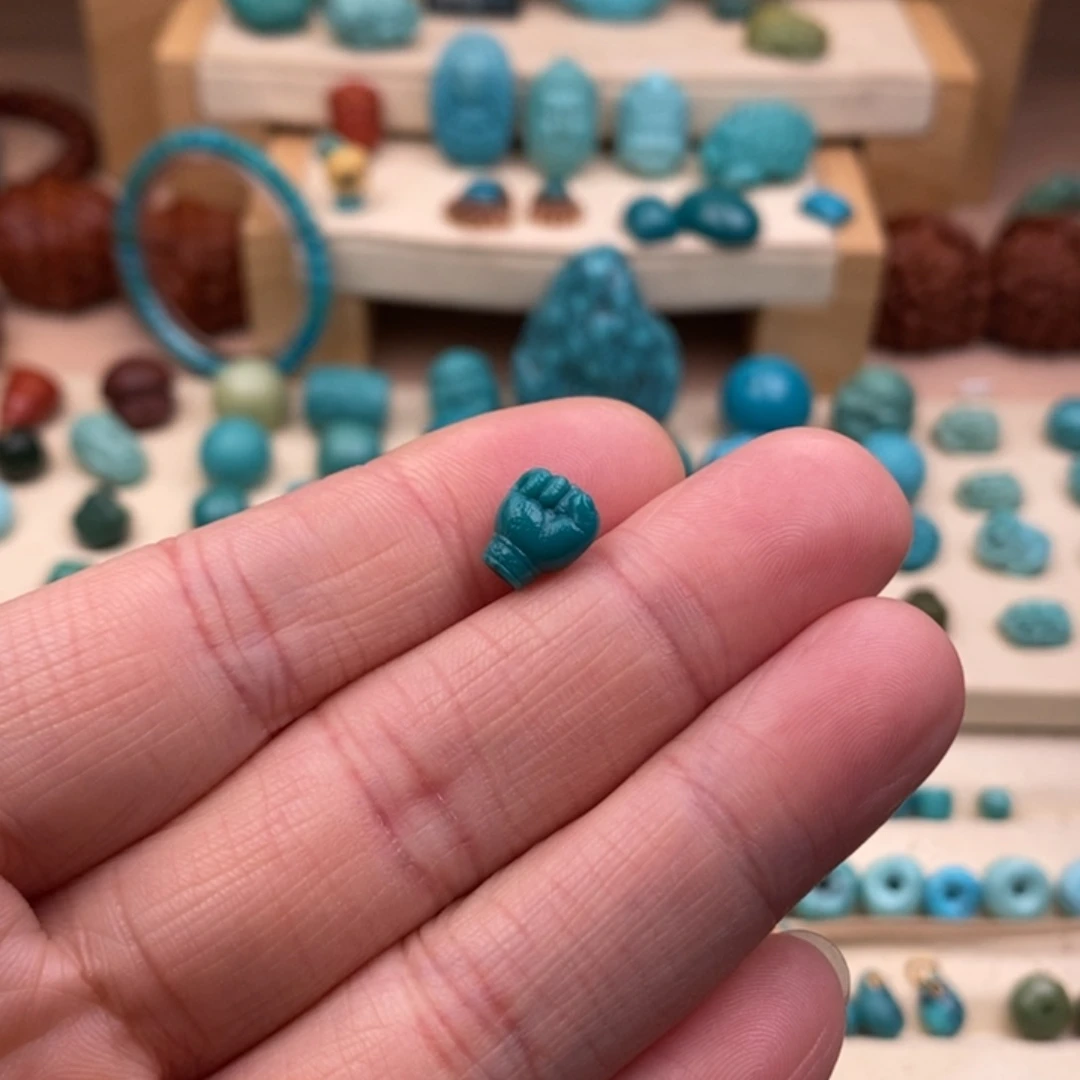 未镶嵌绿松石配饰竹**堂