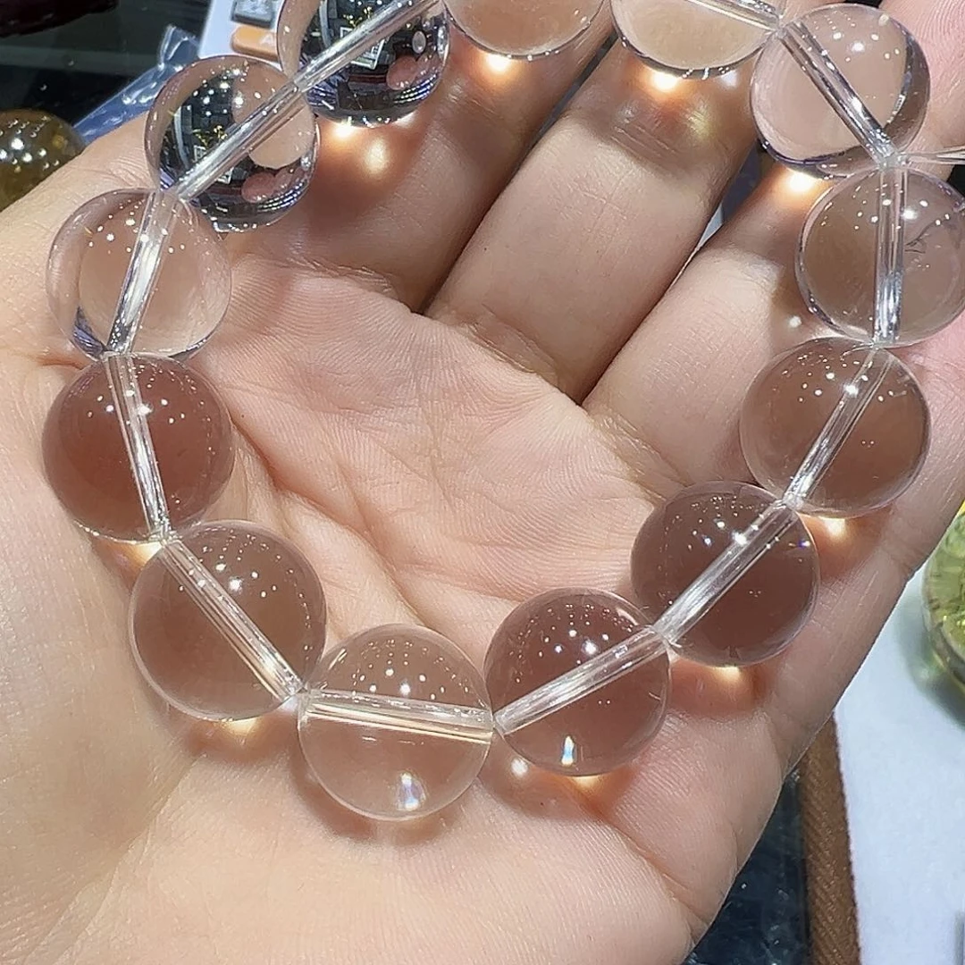 水晶手链未镶嵌?手链