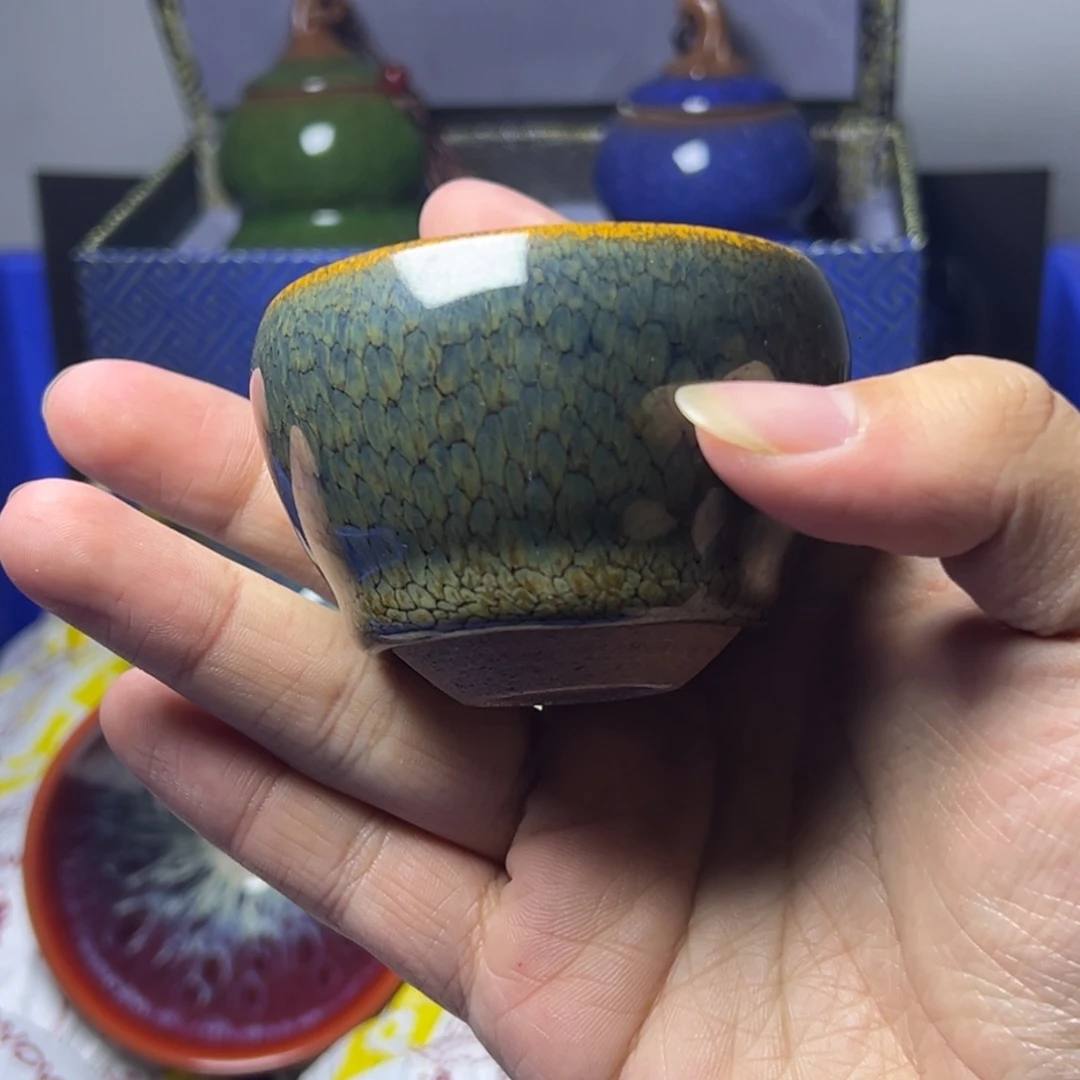 茶盏建阳建盏喝茶主人杯