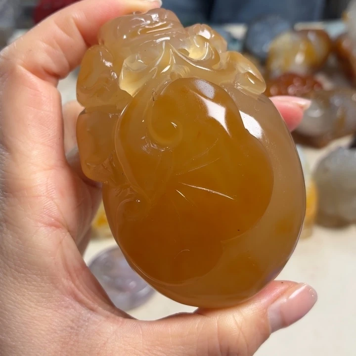 玛瑙/玉髓未镶嵌吊坠(不含链)