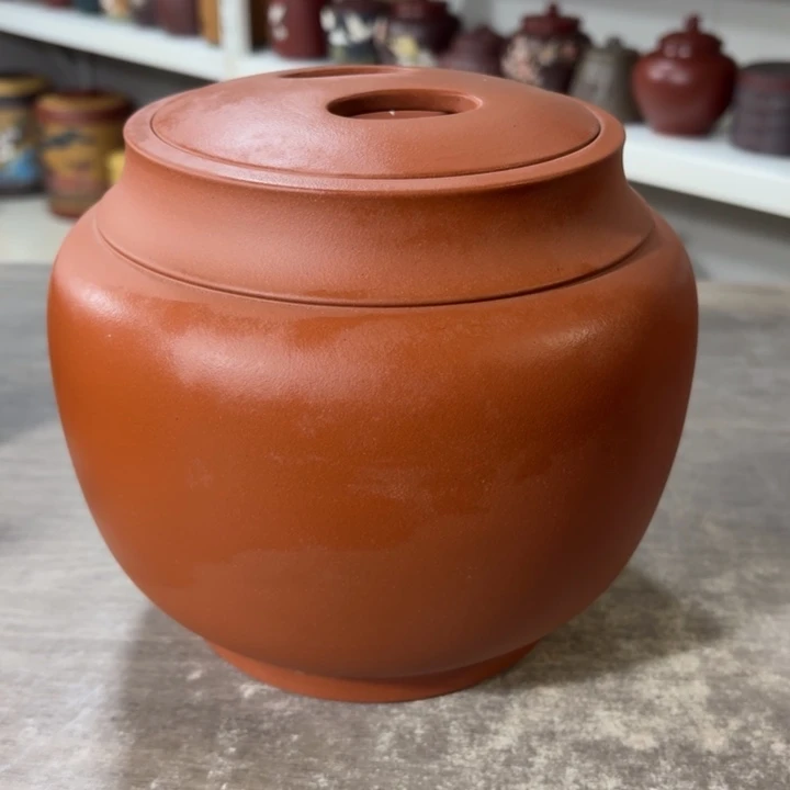 紫砂茶叶罐两斤装