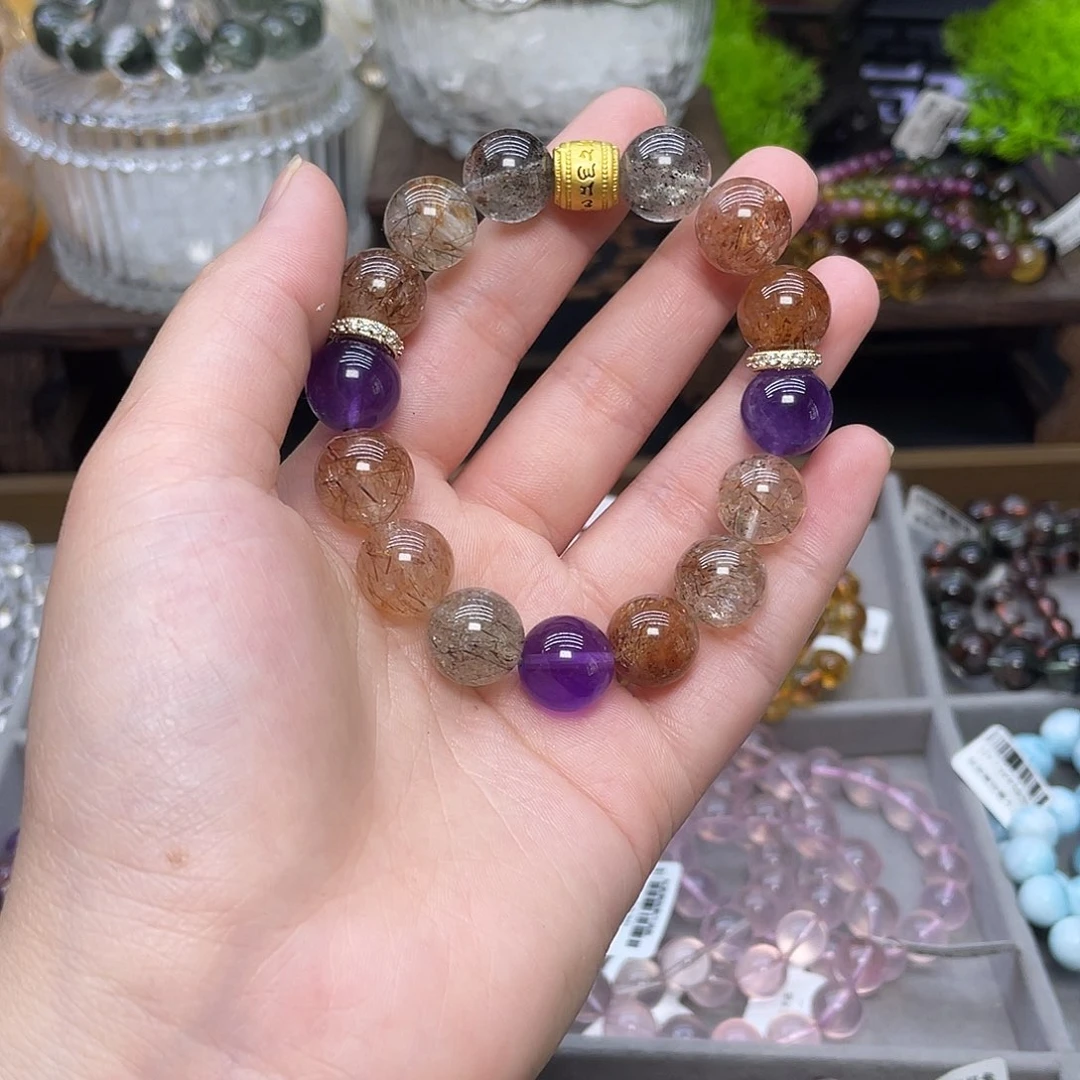 水晶手链合金能量之王