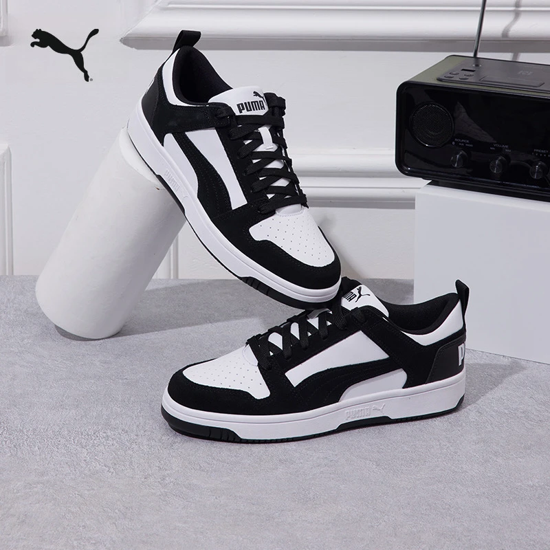 PUMA彪马官方情侣经典百搭休闲复古低帮潮流板鞋 REBOUND 370539