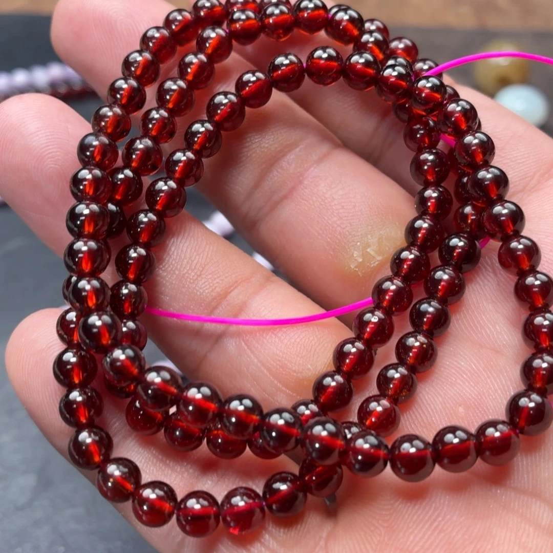 未镶嵌手链石榴石多样性发货拍一发一