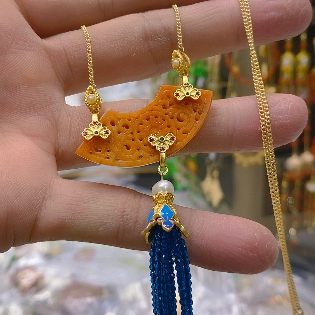 翡翠合金耳饰翡翠