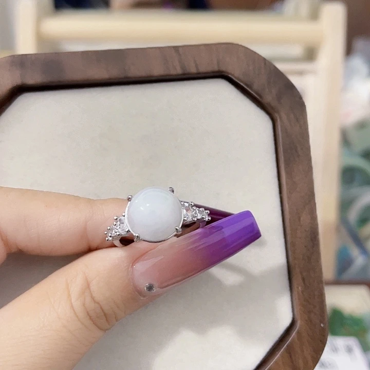 颈饰未镶嵌翡翠天然翡翠Ａ货