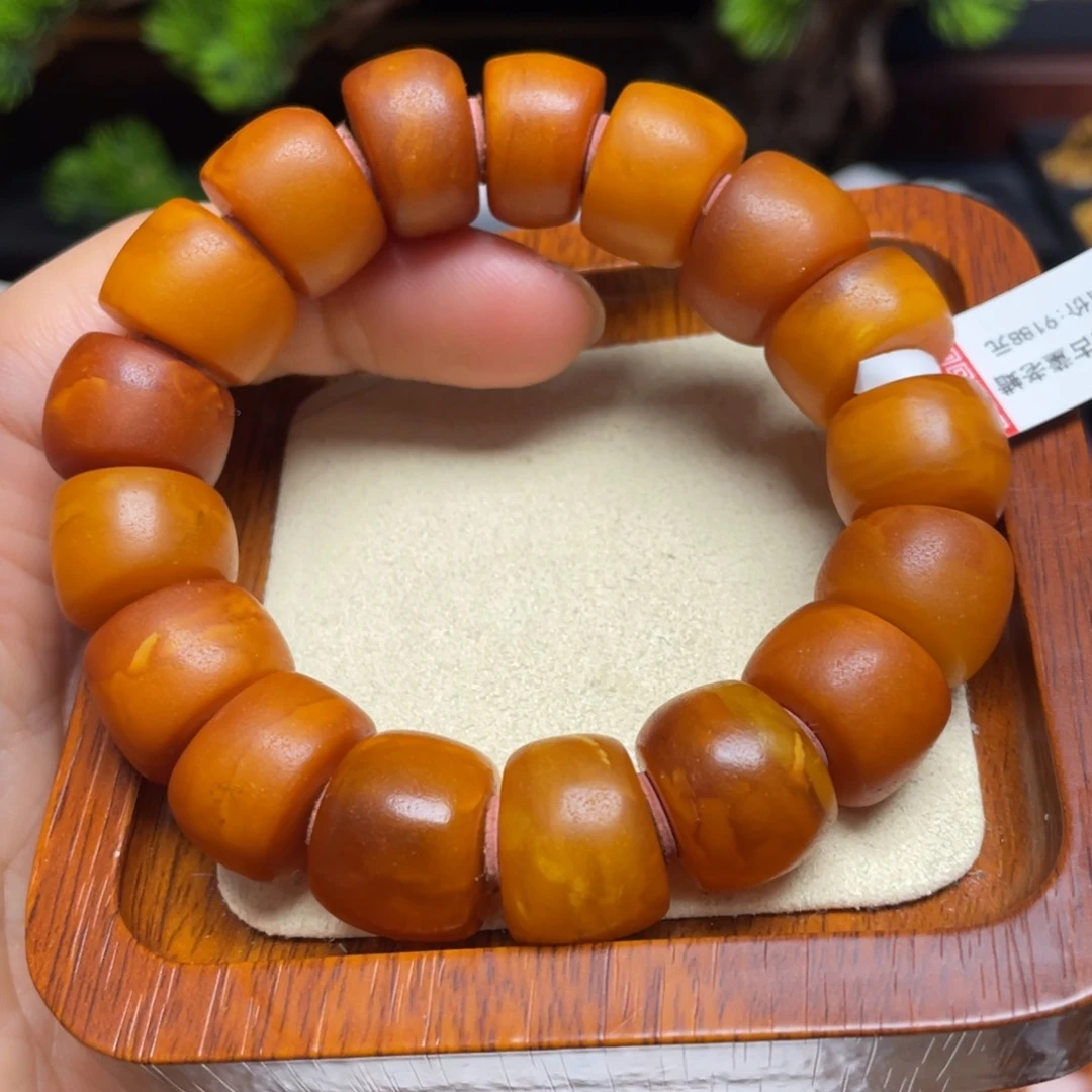 蜜蜡手链未镶嵌手串