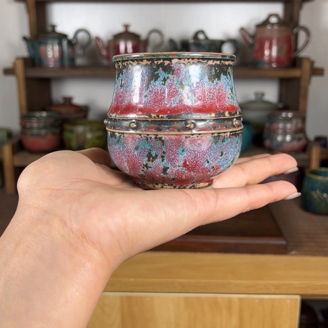 摆件陶李自伟钧瓷 神垕镇原产地