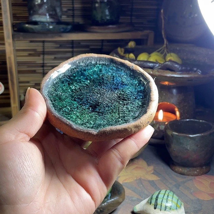 手工制作水杯托盘