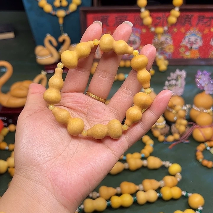 葫芦手串直播间拍