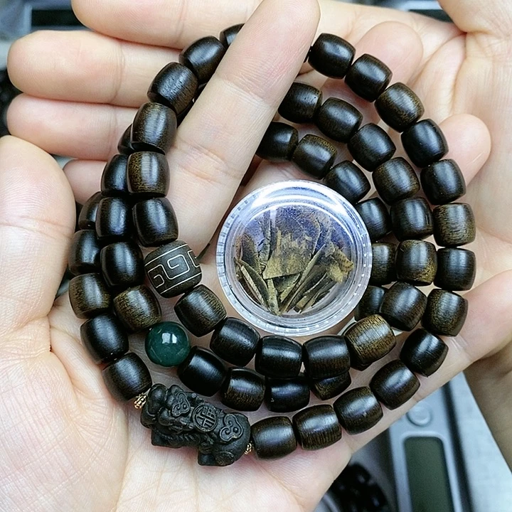 沉香沉香碎屑李*虎越南芽庄白棋楠定制款