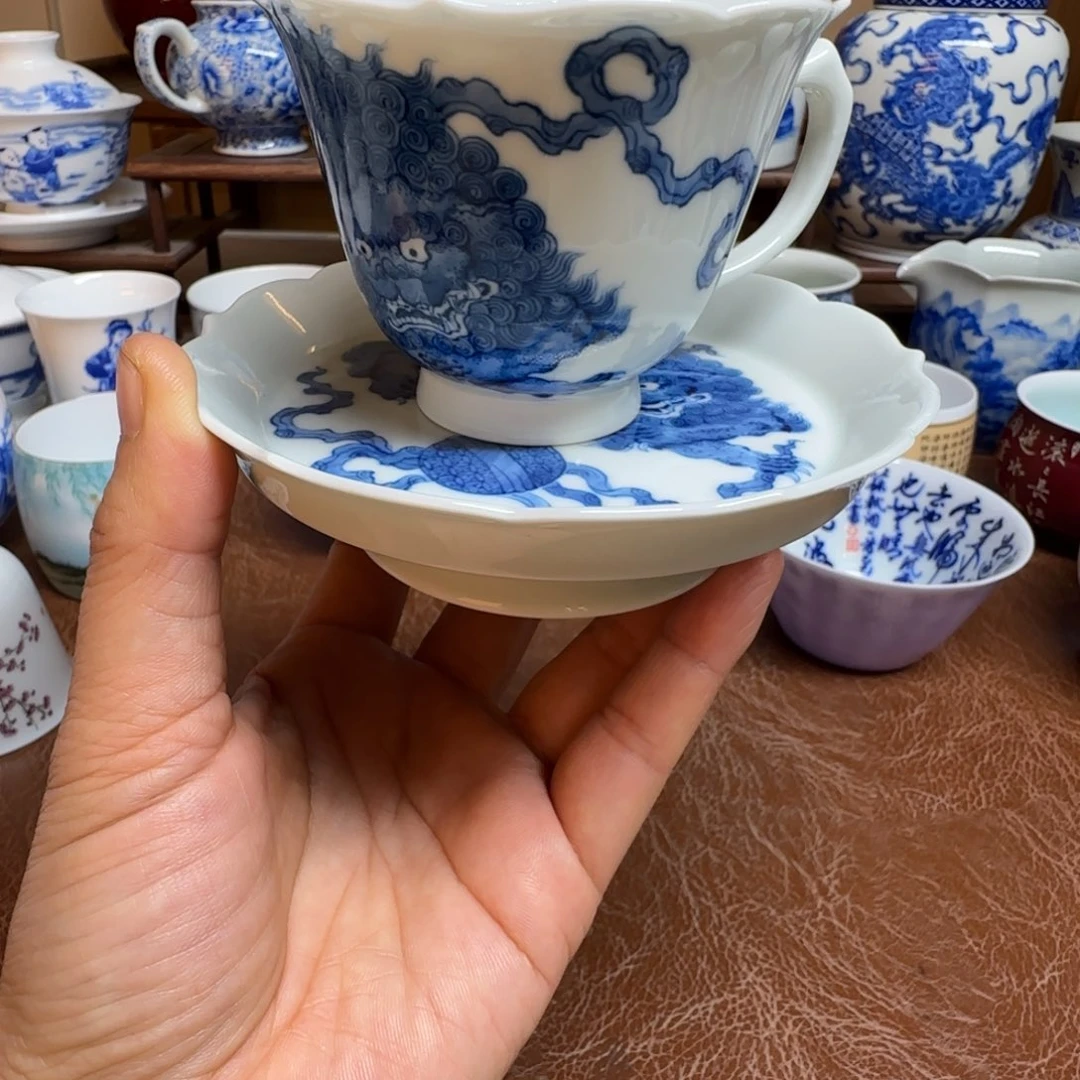 陶摆件今天晚上的月亮很圆