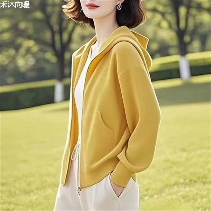 大码宽松卫衣女韩版2025秋季新款中老年大码中老年女装妈妈装马甲