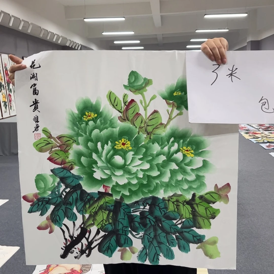 国画国画老师手绘作品