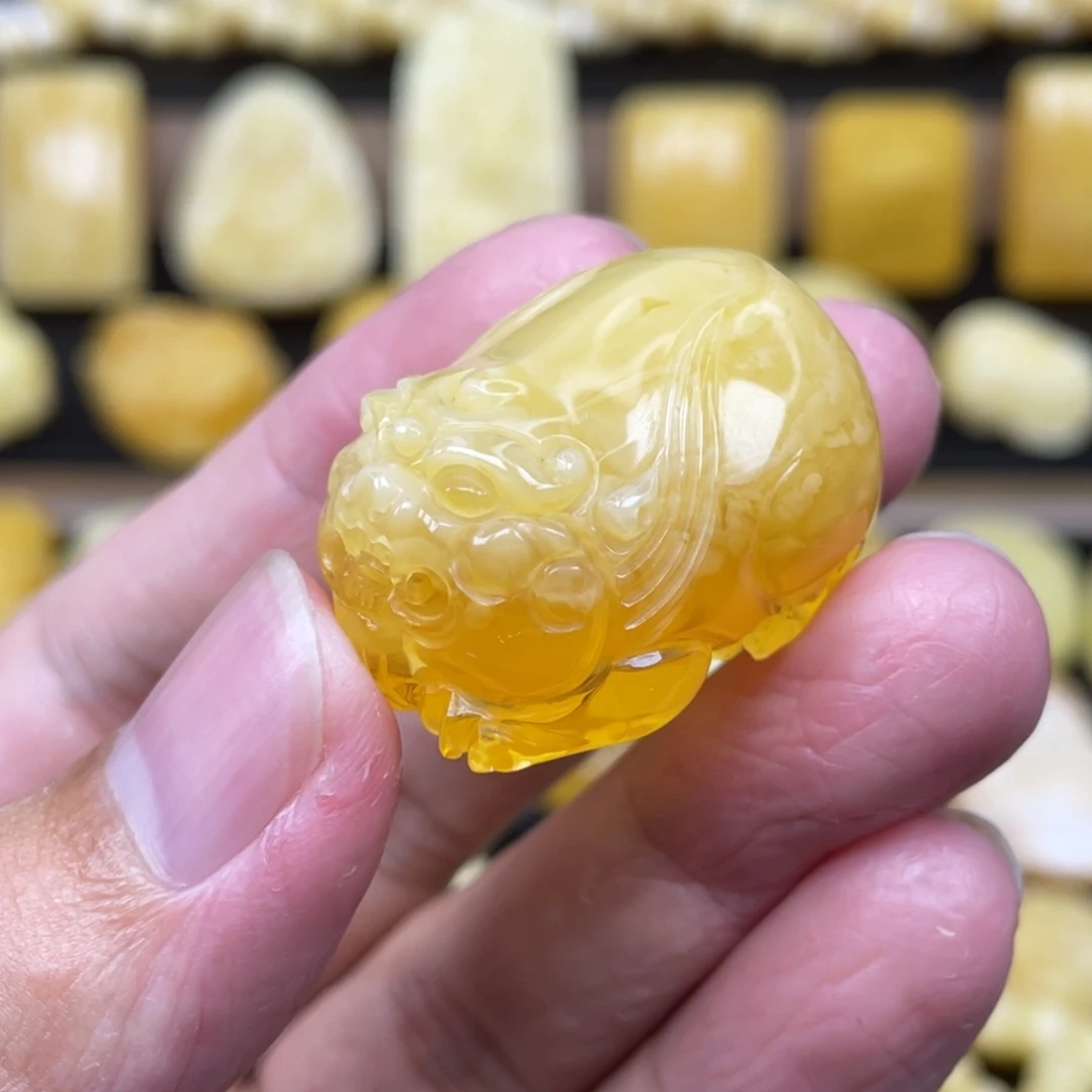 琥珀未镶嵌裸石琥珀蜜蜡