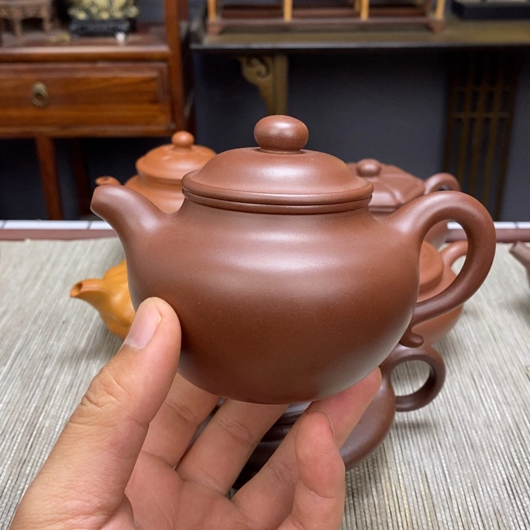 紫泥茶壶容量260毫升