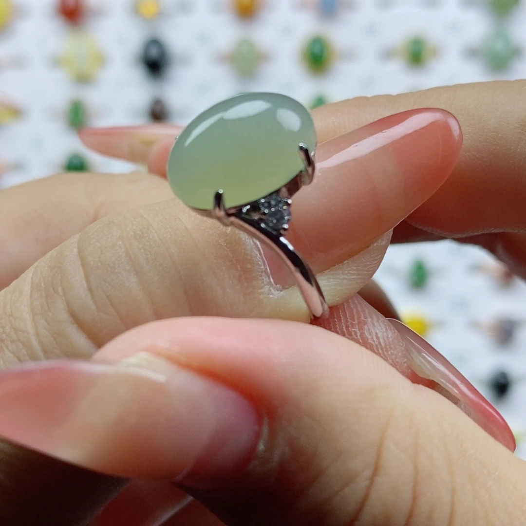 和田玉戒指未镶嵌