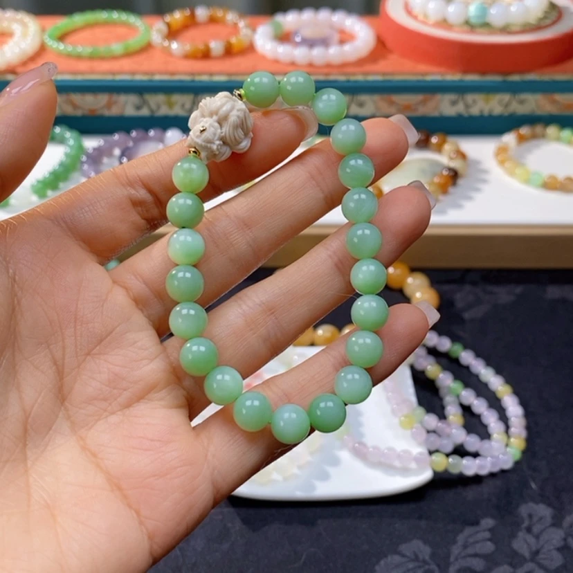 【闪购商品】未镶嵌手链和田玉（糖玉）
