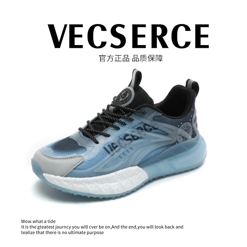 星威瓦萨奇高端定制跑鞋爆米花底情侣运动鞋时尚休闲男鞋潮-3888