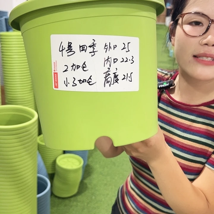 特价4号四季口25高21.5果绿8只无托