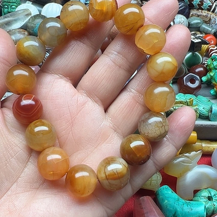 玛瑙/玉髓未镶嵌颈饰