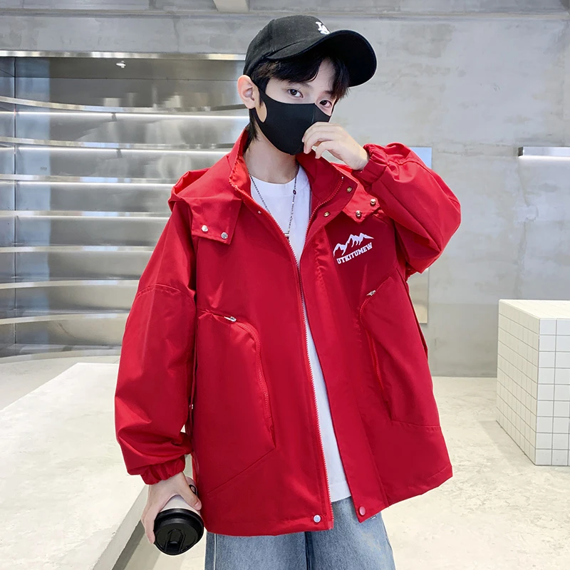 儿童装男童外套2025新款中大童冬装男孩派克服洋气棉衣帅气炸街潮