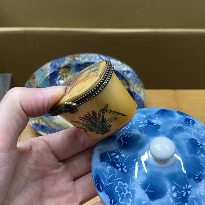 瓷片中古工艺品一件