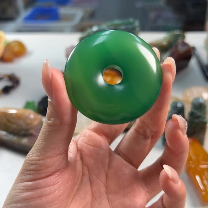 玛瑙/玉髓吊坠(不含链)未镶嵌