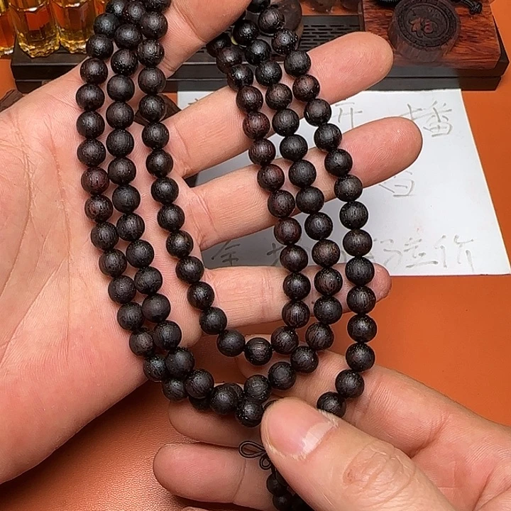 降真香其他降真香0.8*108圆珠手串