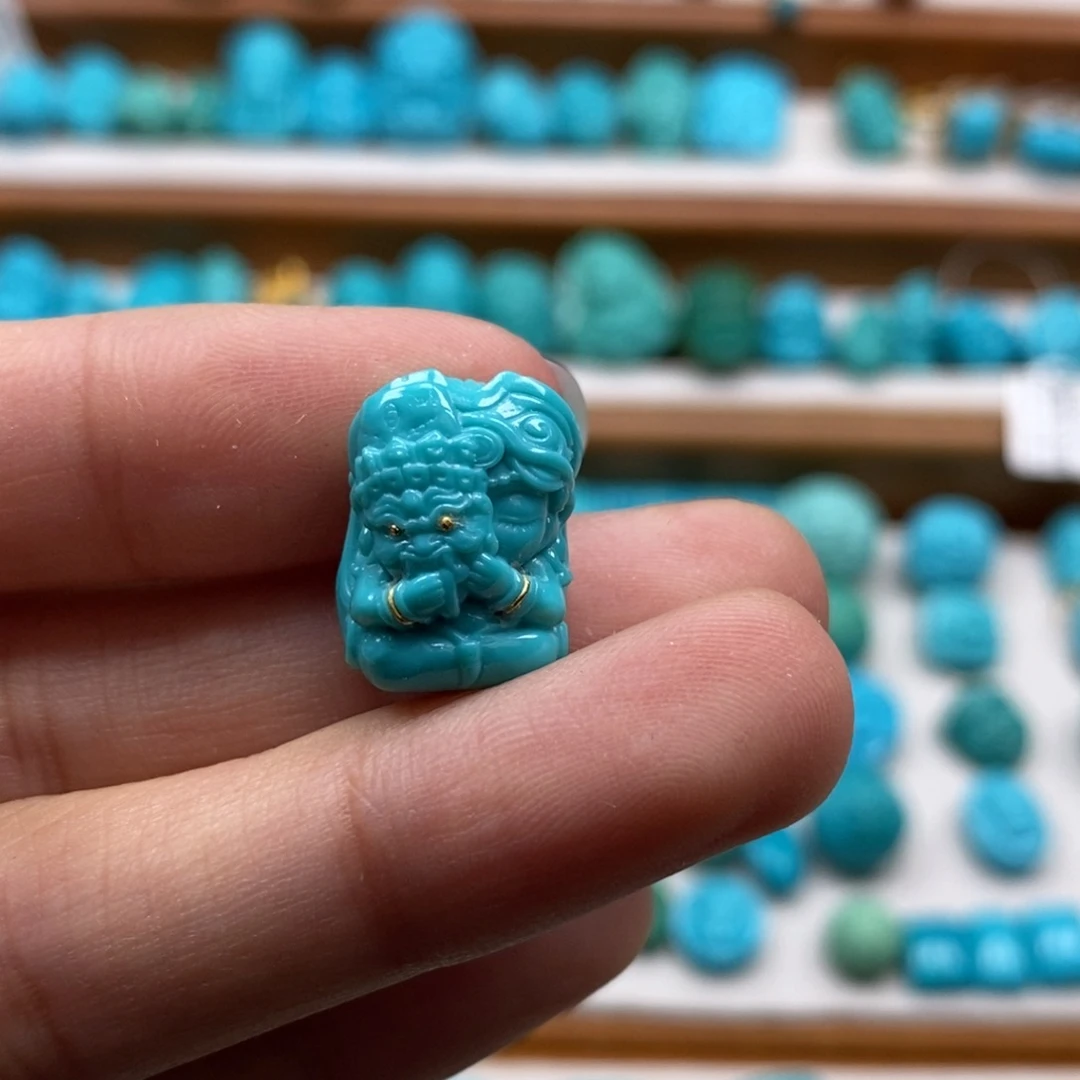 绿松石颈饰未镶嵌可***乐