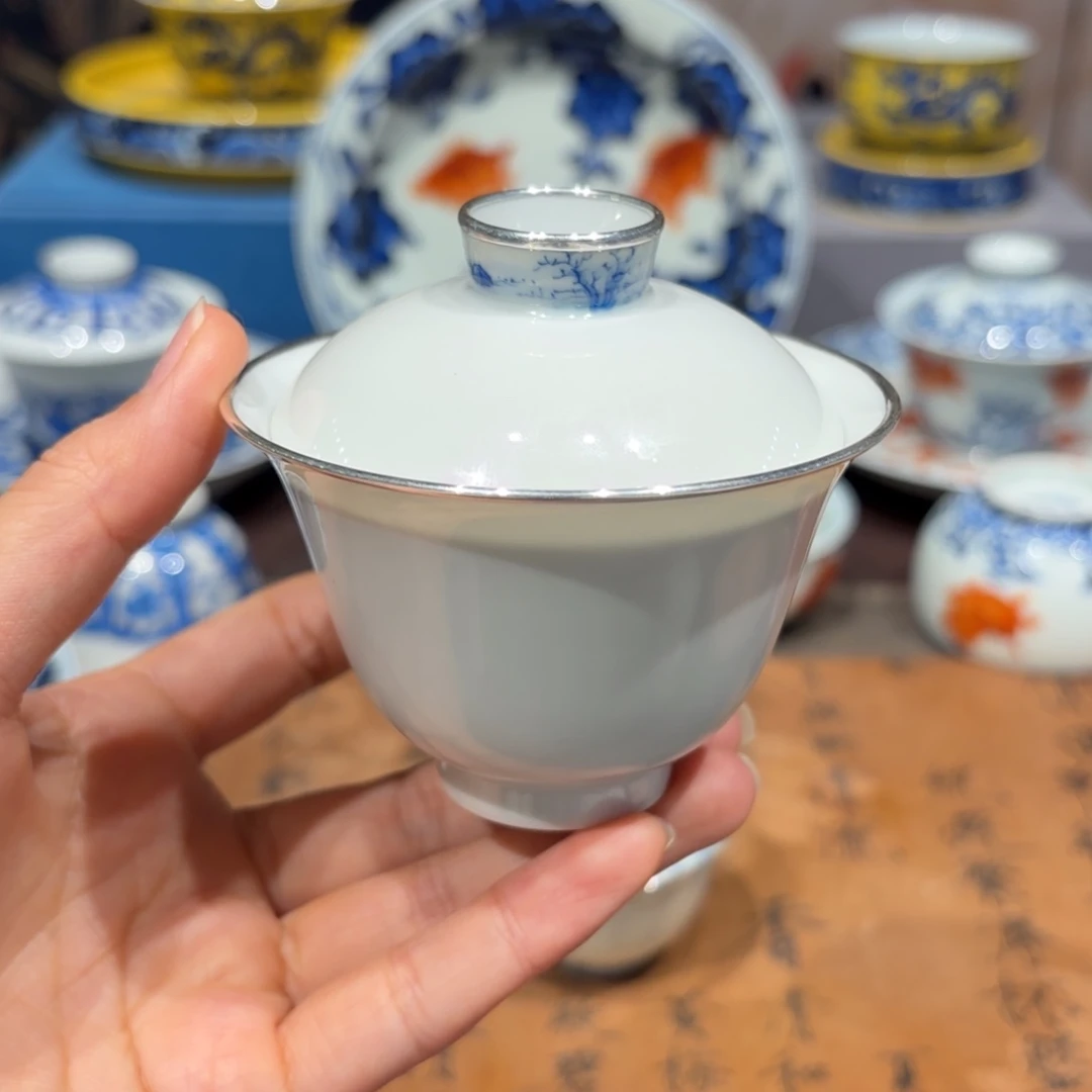 手工手绘陶瓷茶具