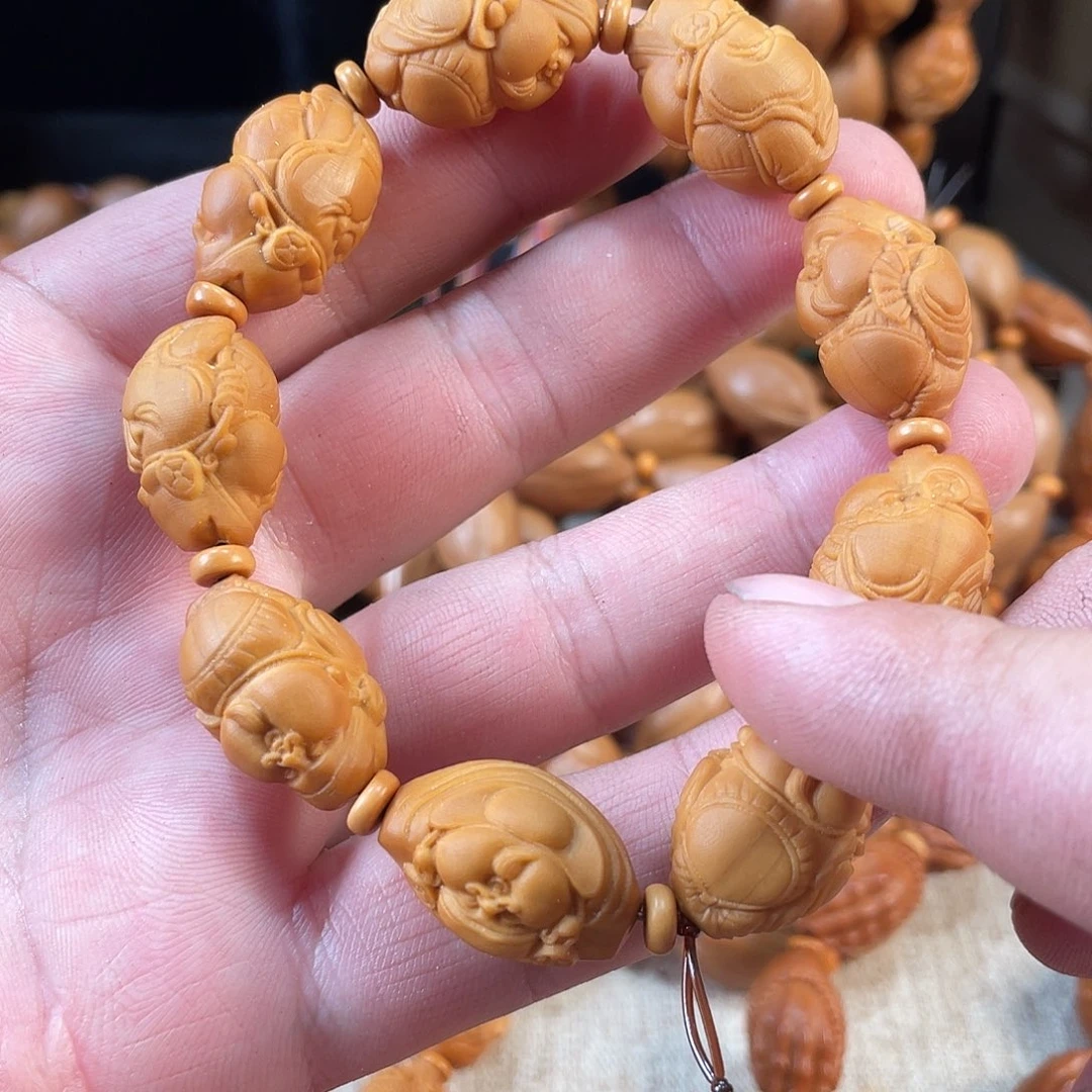 手串/手链橄榄核橄榄核雕工艺手串