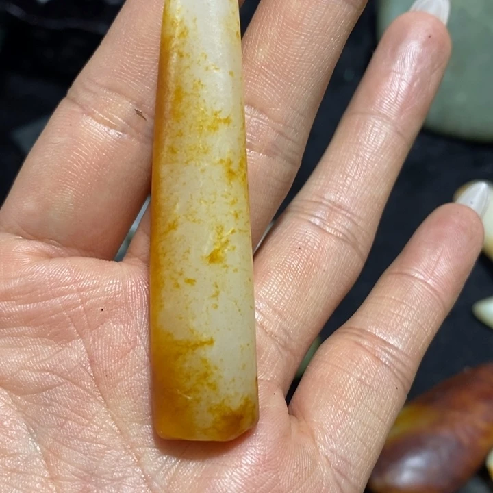 未镶嵌和田玉（糖玉）挂件康**傅