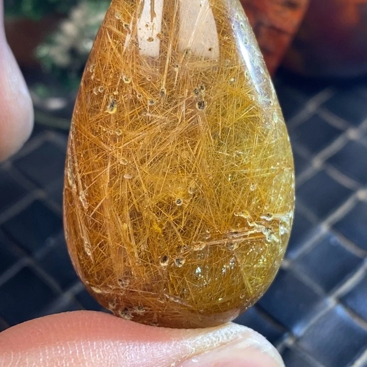 水晶颈饰未镶嵌水晶挂坠