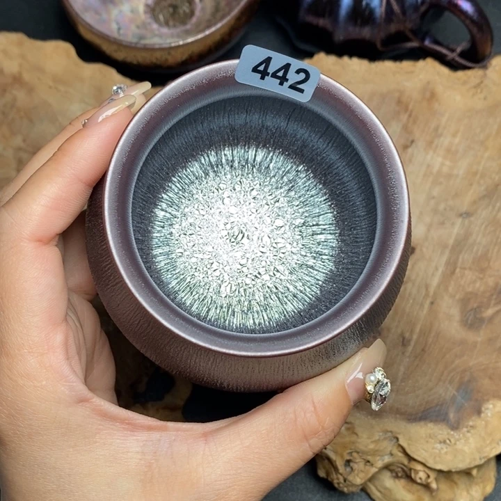 茶盏建窑建盏主人杯442