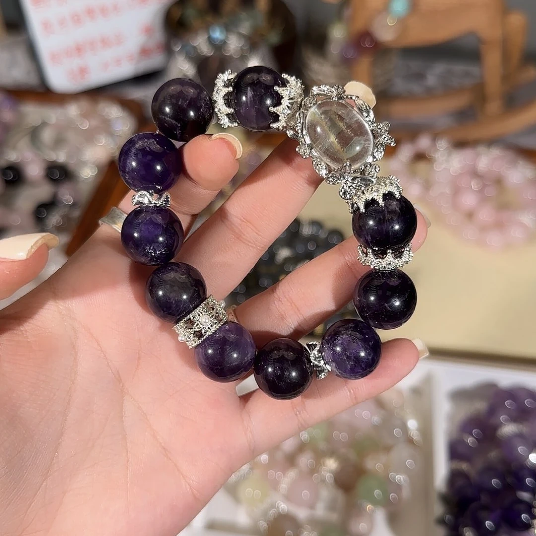 黄晶手链未镶嵌哈哈