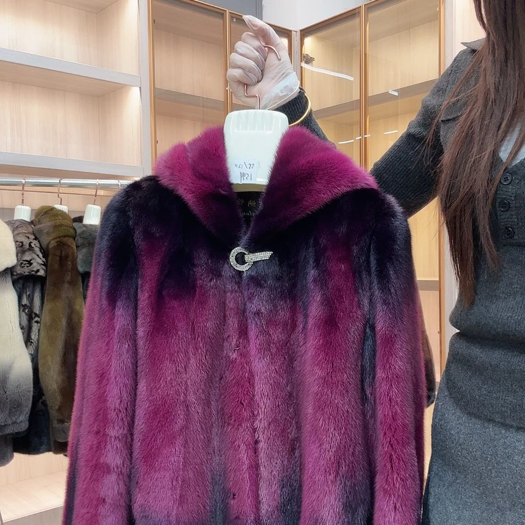 紫色连帽夹克yh0198