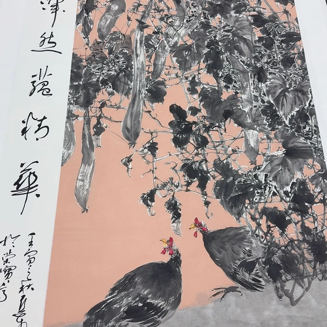 国画多次参加国内外大型