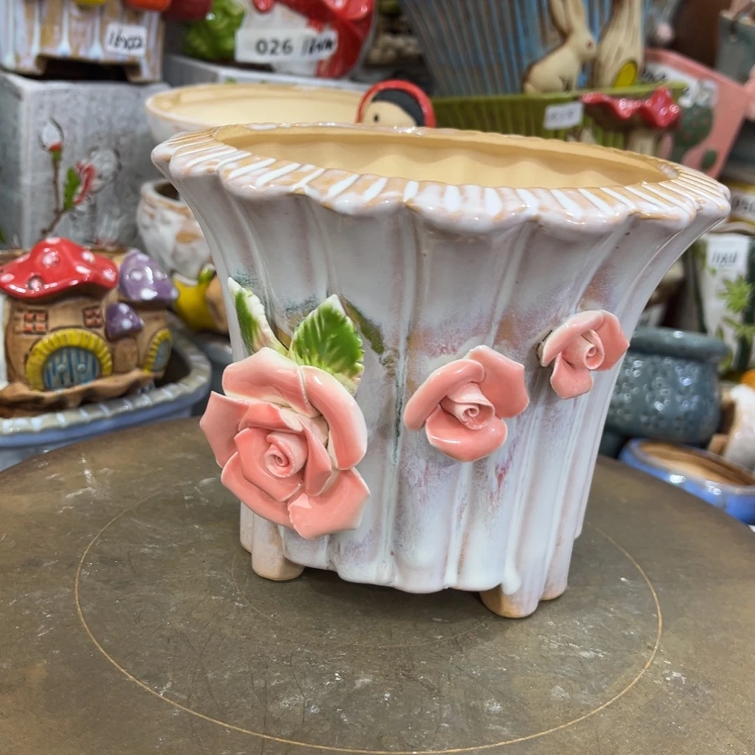 粗陶多肉花盆花盆