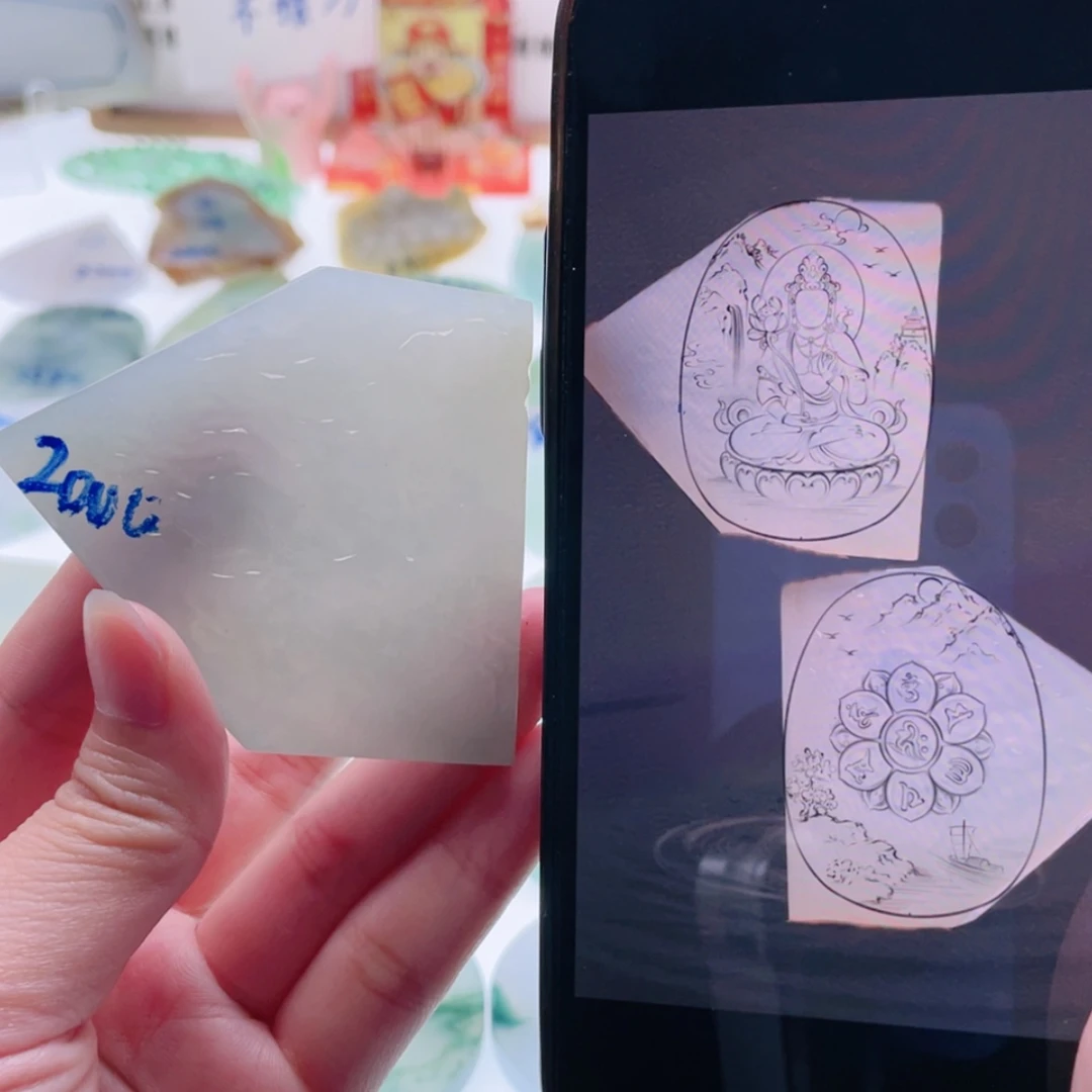 【闪购商品】未镶嵌定制翡翠天然翡翠包工