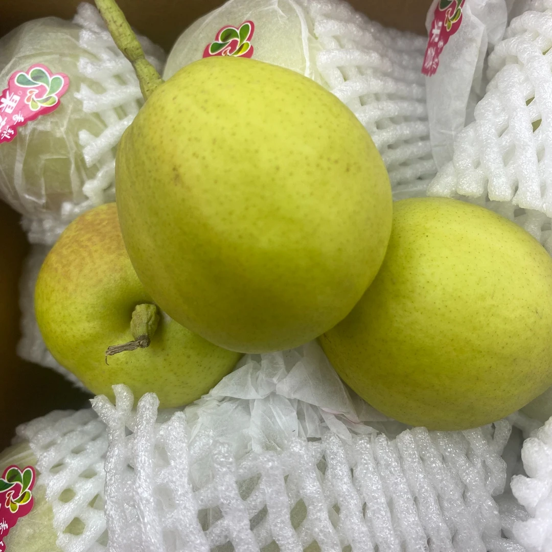 [昆仑优选]新疆精品香梨一箱(带箱9斤左右)
