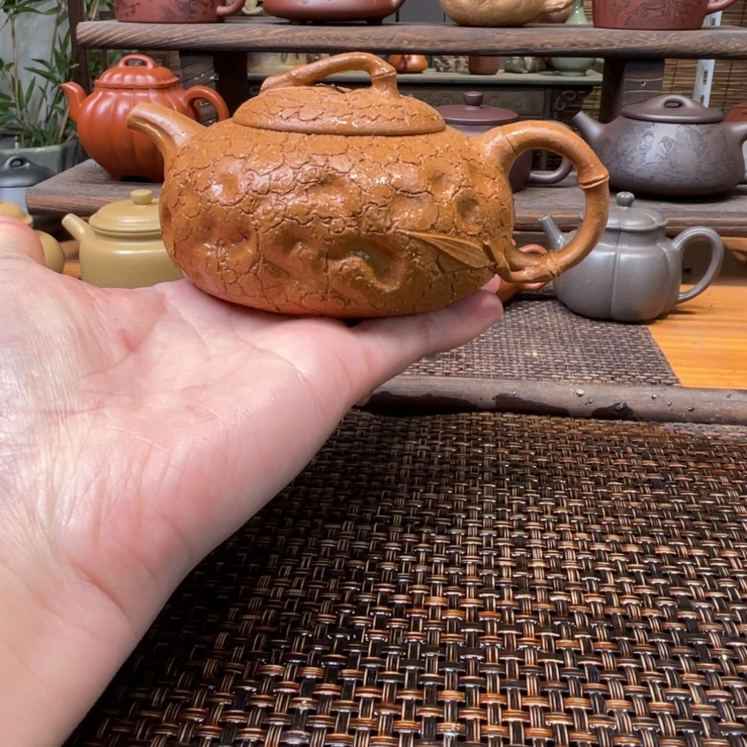 浩***茶壶紫砂宜兴原矿紫砂手工制200