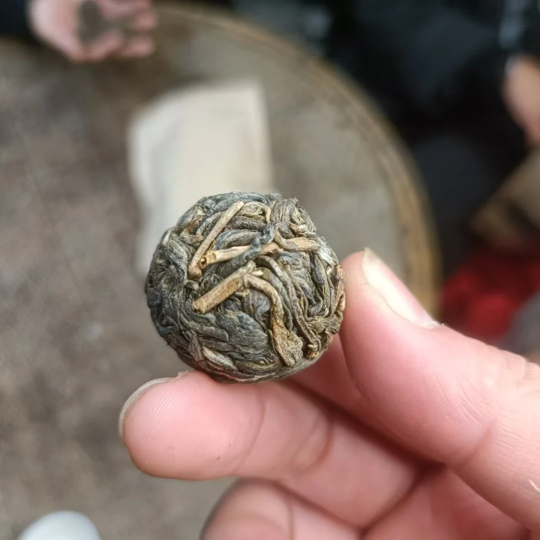 【393号】 2024年  东弄中大树春 500克  生茶龙珠