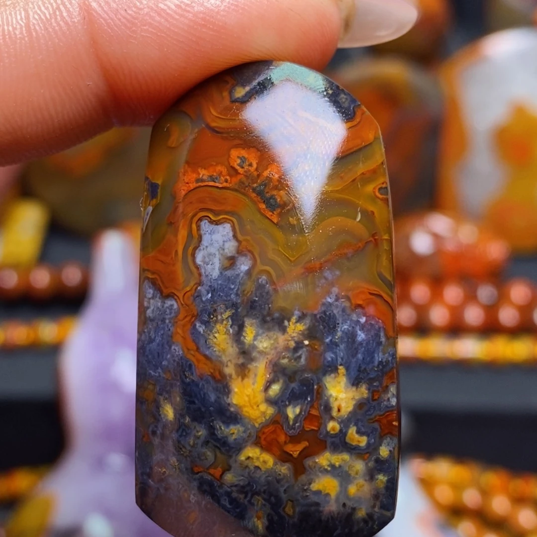 玛瑙/玉髓吊坠(不含链)未镶嵌