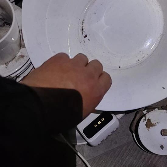 瓷大草帽汤盆，口径29