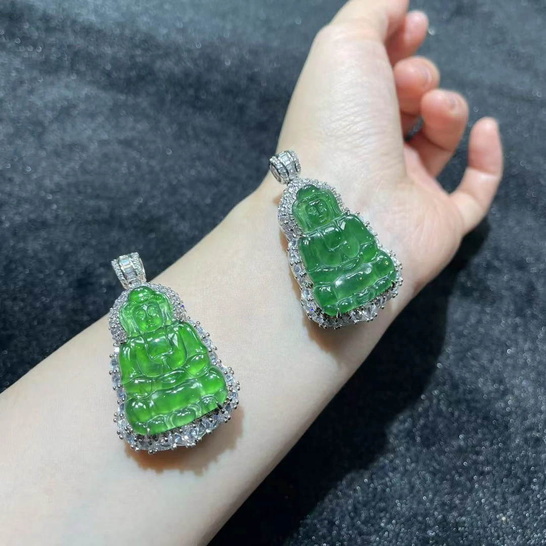 【胖】翡翠吊坠多样性发其一@k