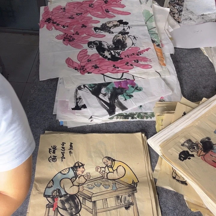 国画我也是很喜欢这个节目了我